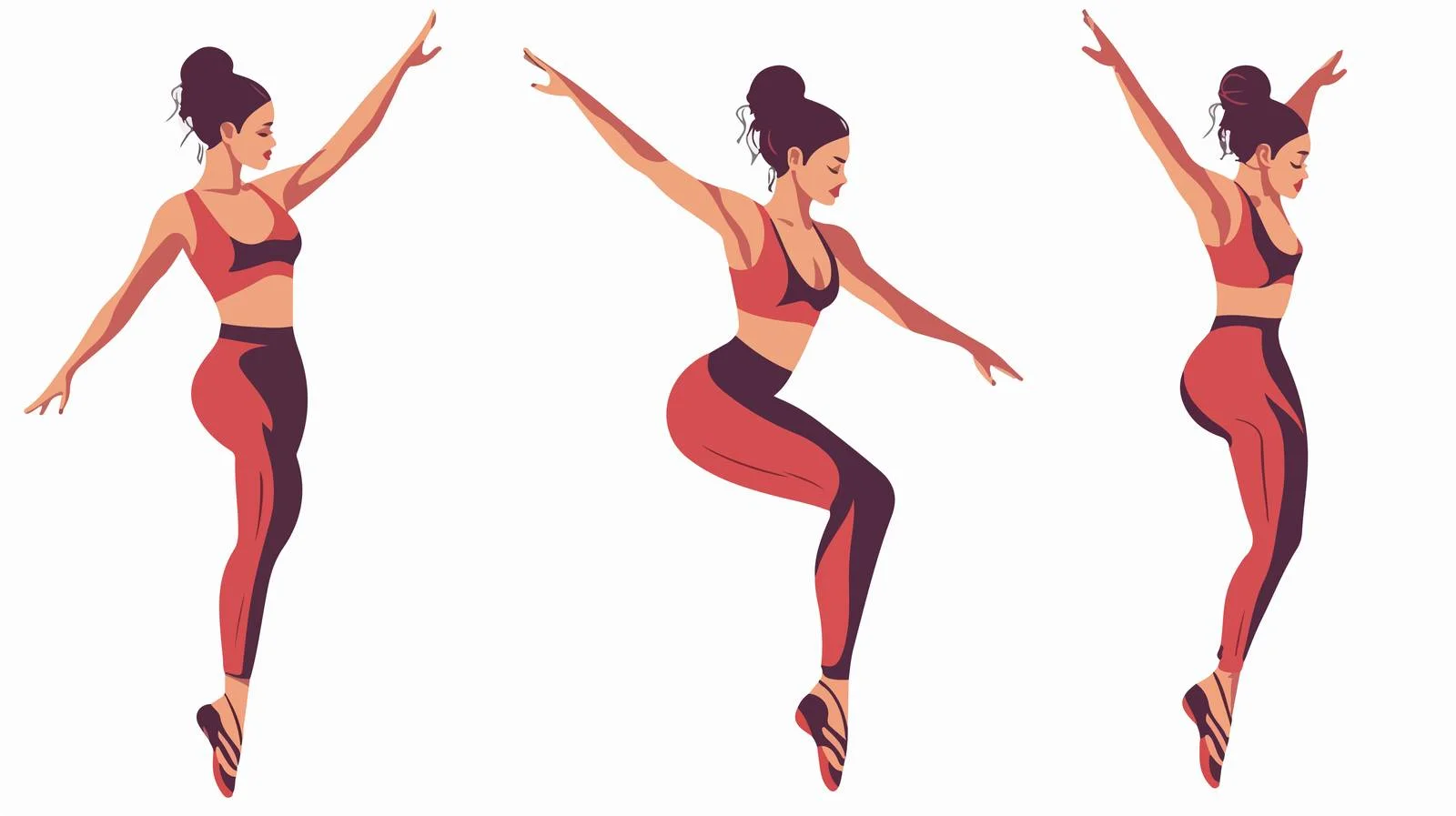 Elegant vogue dancer flaunting catwalk moves — free download from Dotvec