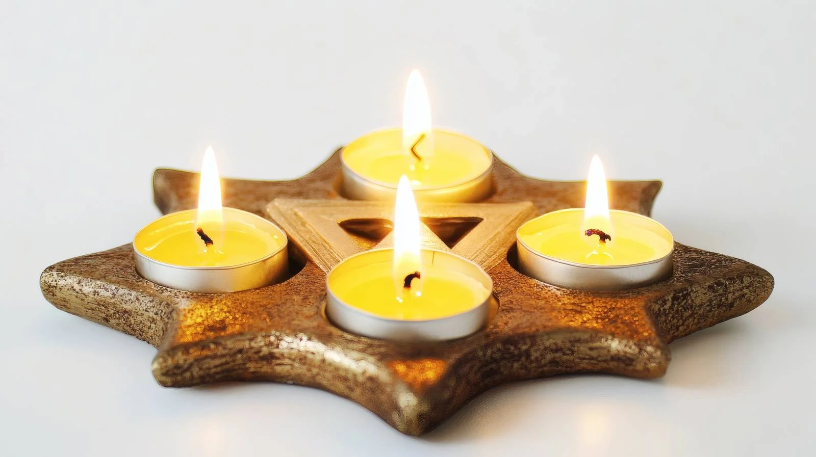 Elegant Shabbat Shalom with Star of David — free download from Dotvec