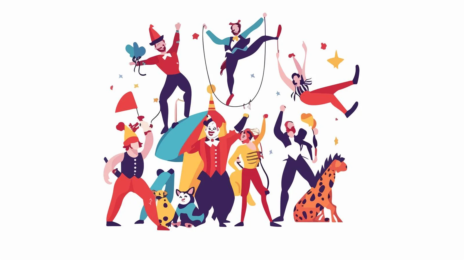 Circus Performance Promo Poster Design — free download from Dotvec