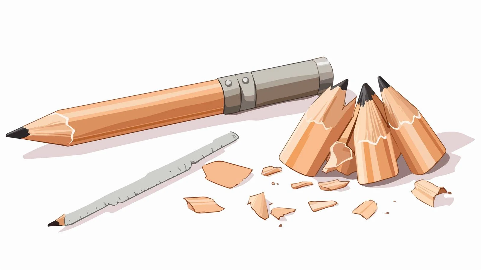 Precision Metal Pencil Sharpener with Pointer — free download from Dotvec