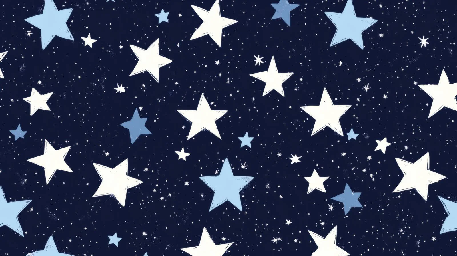 Celestial Stars Seamless Pattern. Nightly Sky — free download from Dotvec