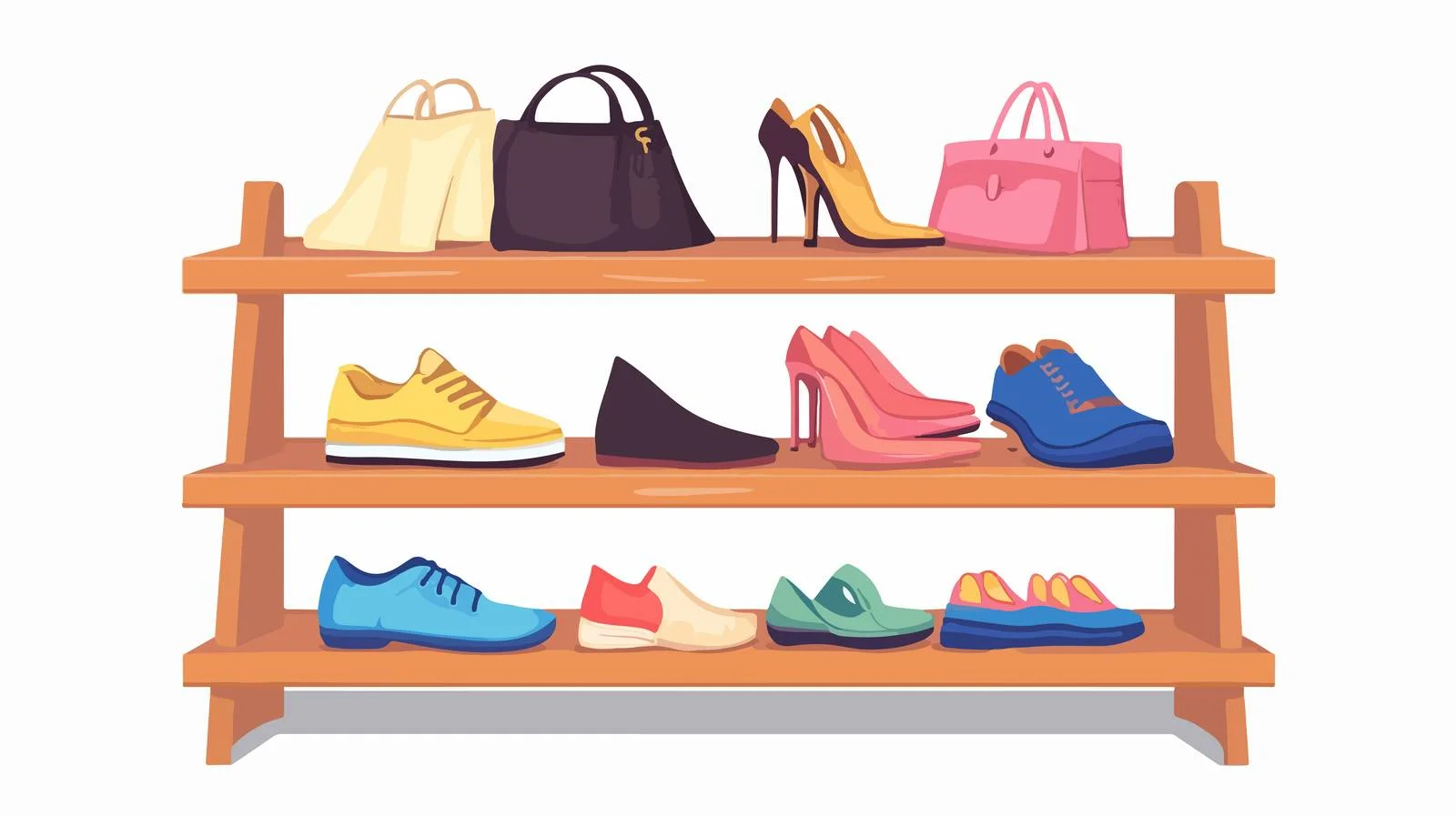 Modern Shoe Rack Shelf for Storage