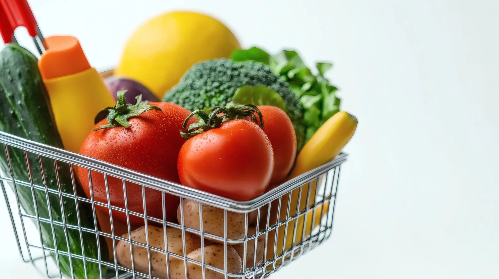 Nutritious Grocery List on White Background — free download from Dotvec