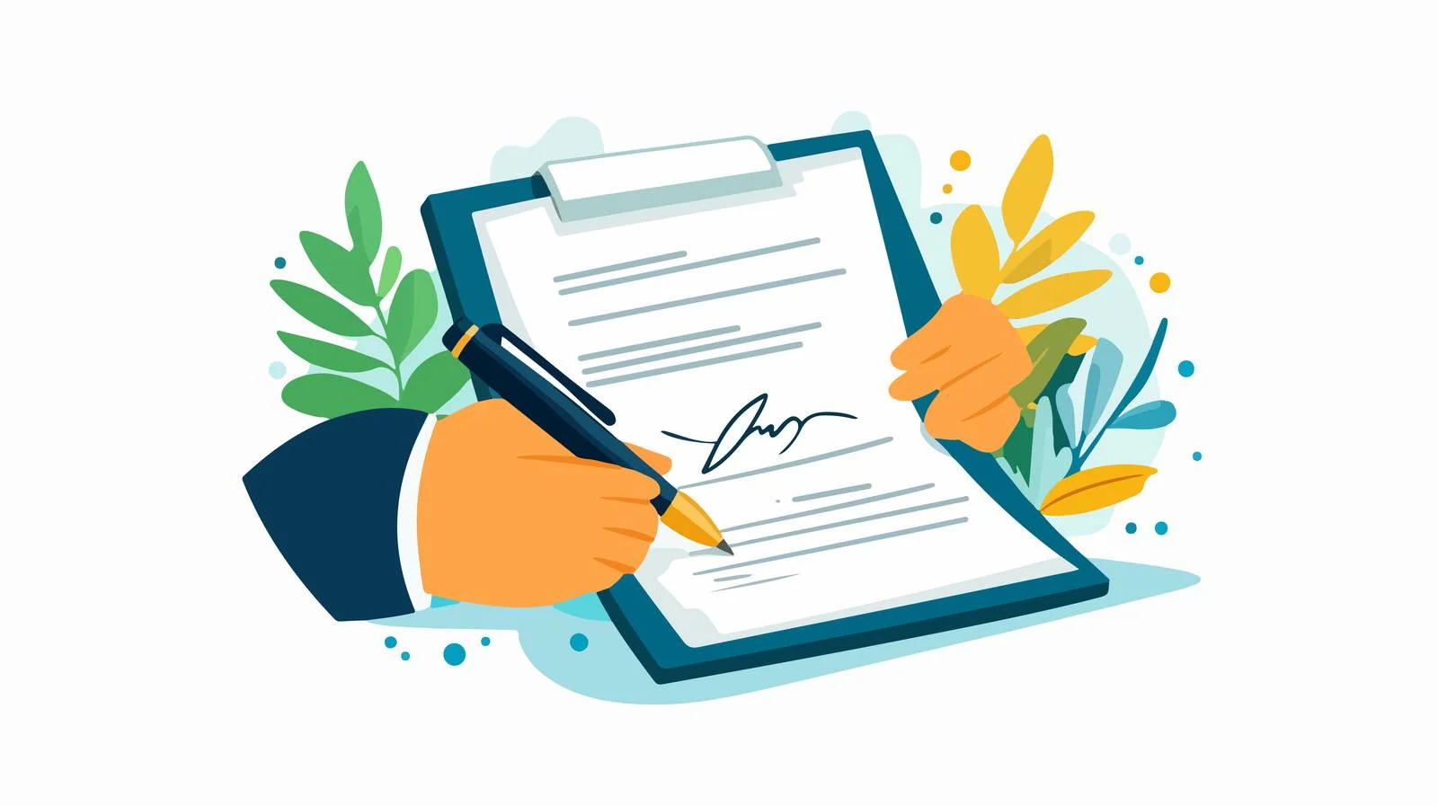 Executing E-Signature on Electronic Document — free download from Dotvec