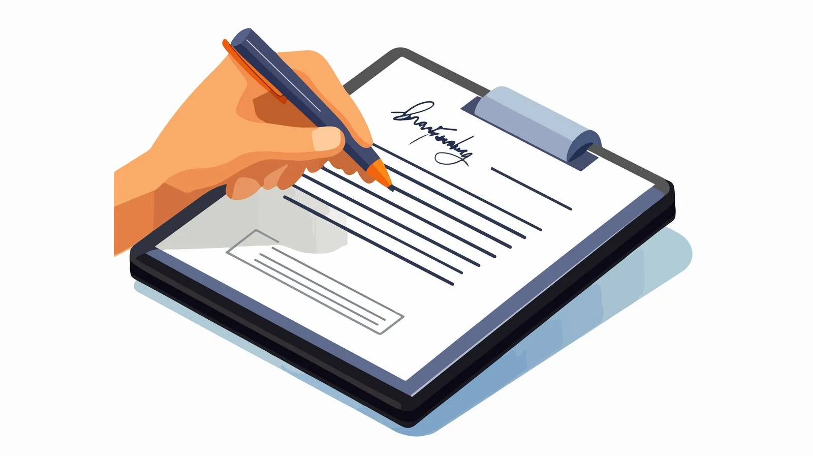 Secure E-Signature on Electronic Document — free download from Dotvec