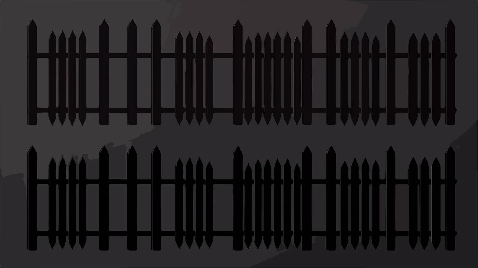 Wooden Fence Silhouettes — free download from Dotvec