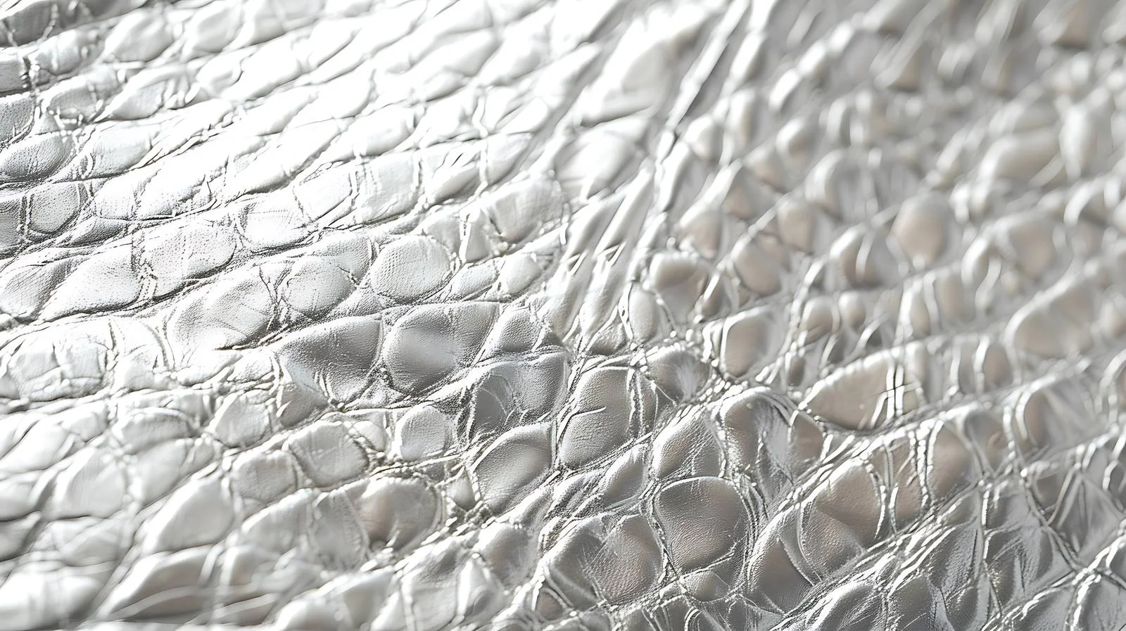 Silver Faux Leather Textured Background — free download from Dotvec