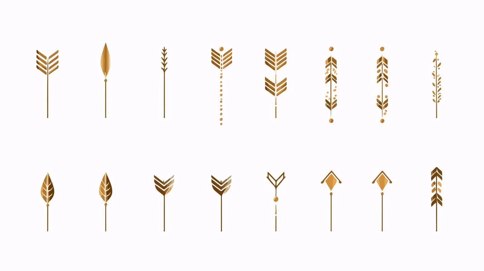 Dotted Arrow Set Isolated on White — free download from Dotvec