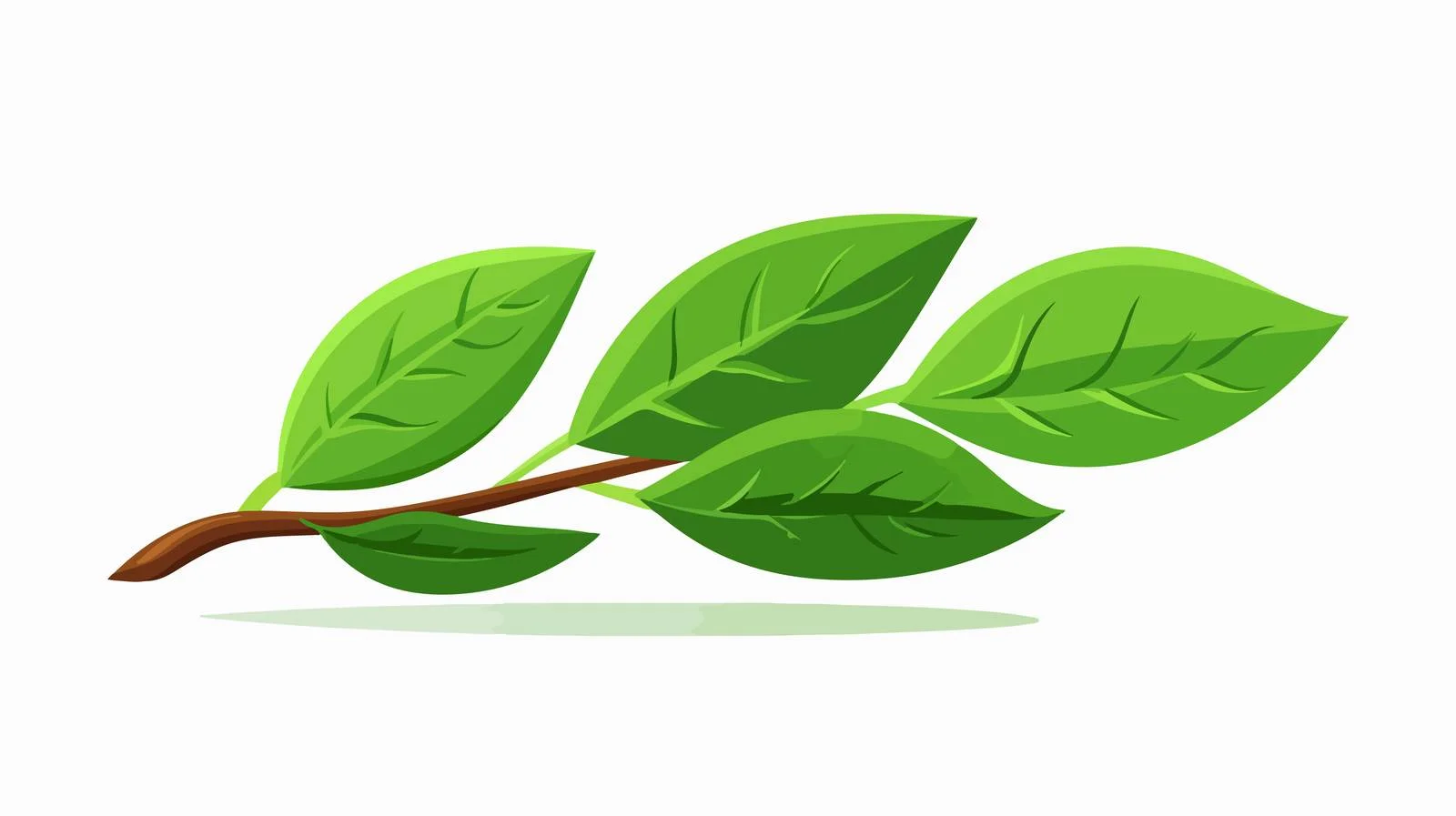 Green Leaf Vector Concept Design — free download from Dotvec