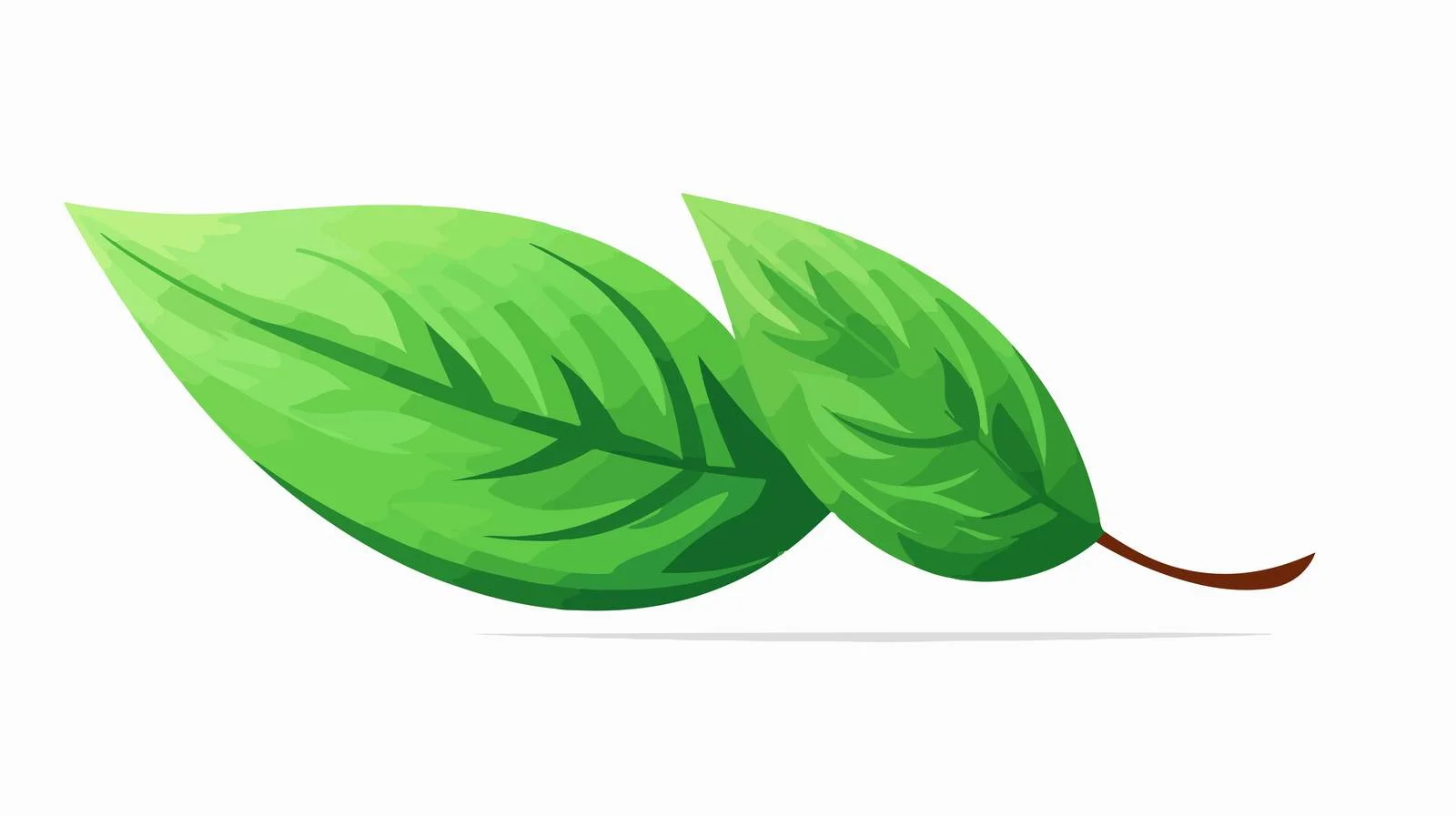 Green Leaf Vector Concept Design — free download from Dotvec