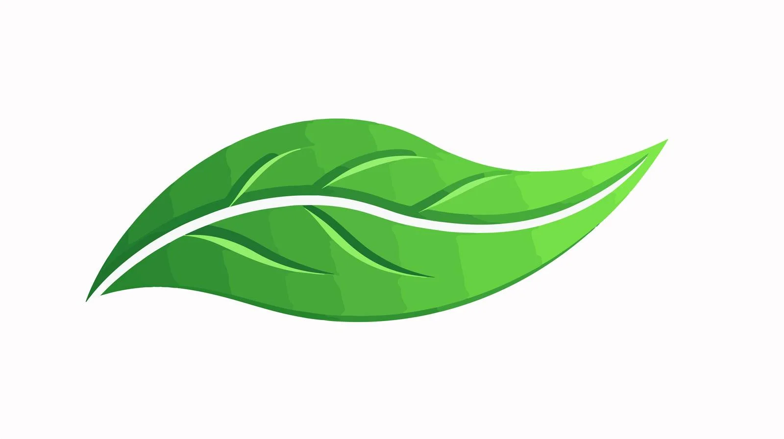 Green Leaf Vector Design Concept — free download from Dotvec