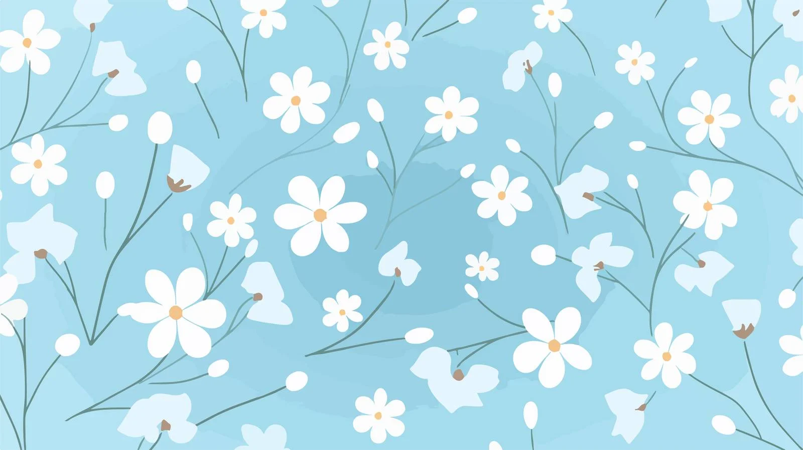 Elegant Floral Oval Pattern Design — free download from Dotvec