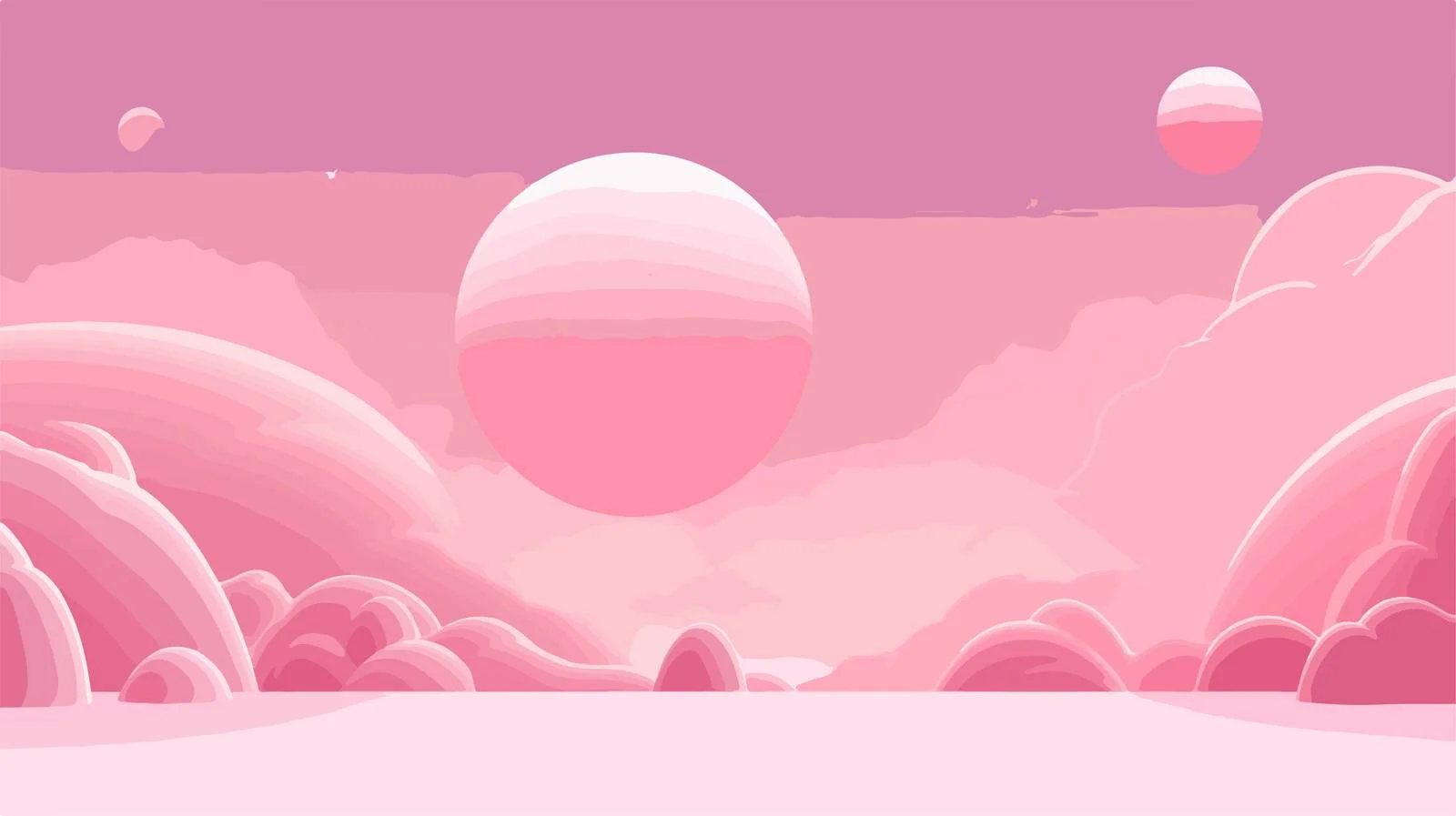 Minimalist Pink 3D Space Background — free download from Dotvec