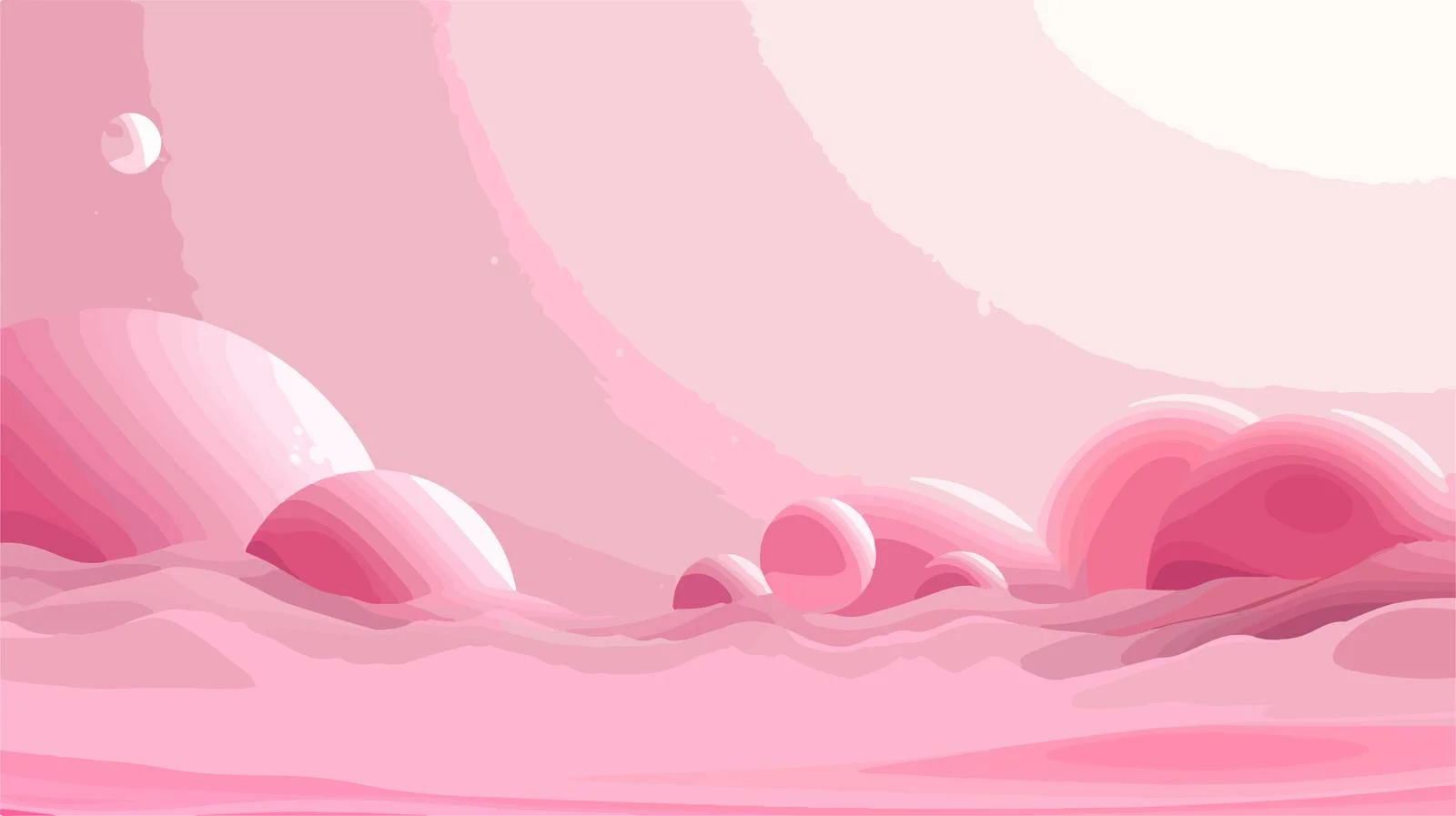 Minimalist Pink 3D Space Background — free download from Dotvec