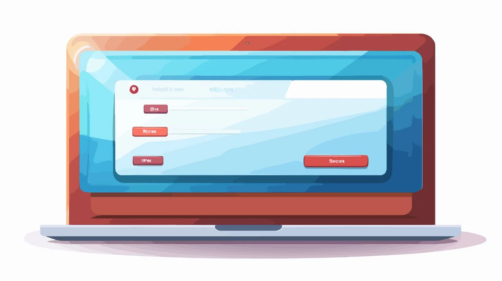 Web Browser Vector Window Illustration — free download from Dotvec