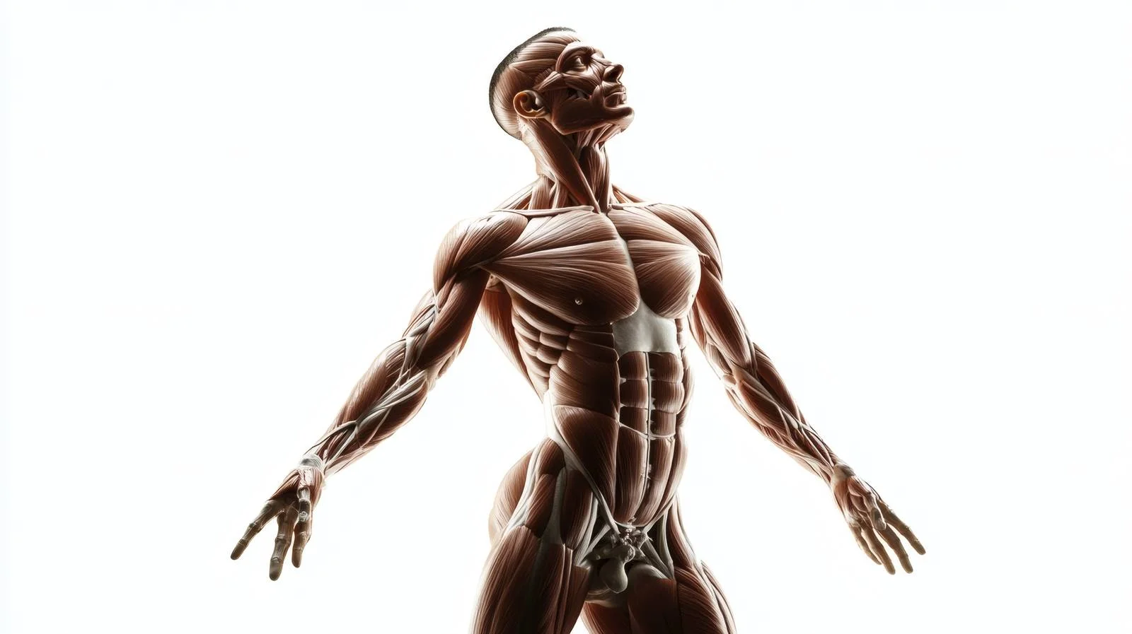 Detailed Anatomy of Human Muscular System — free download from Dotvec