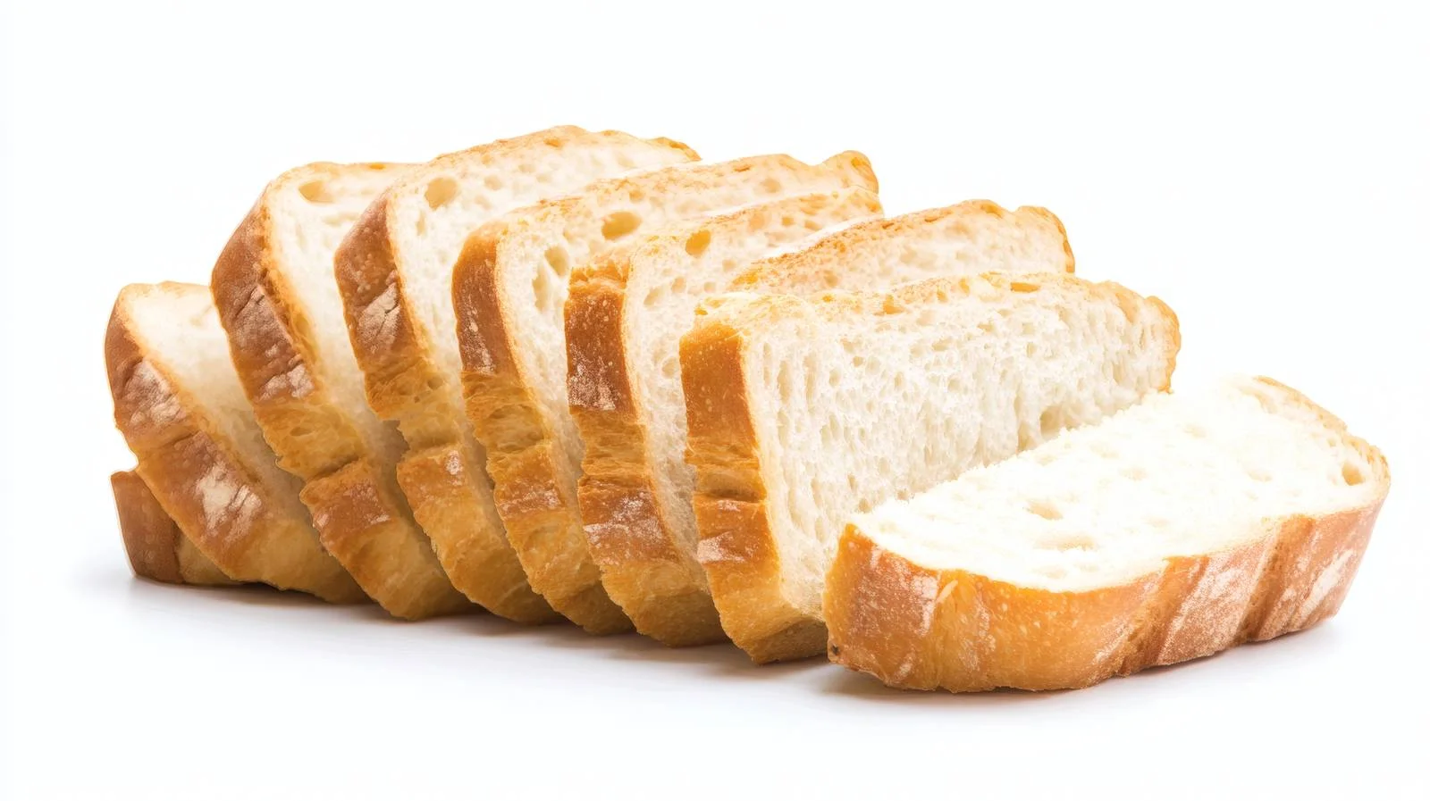 Assorted Fresh Bread on White Background — free download from Dotvec