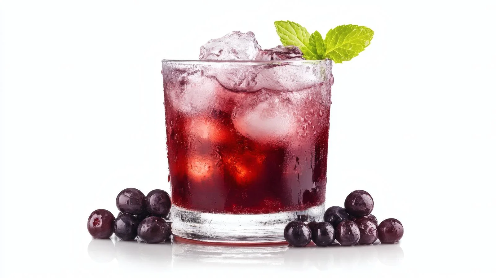 Sloe Gin Fizz Drink on White Background — free download from Dotvec