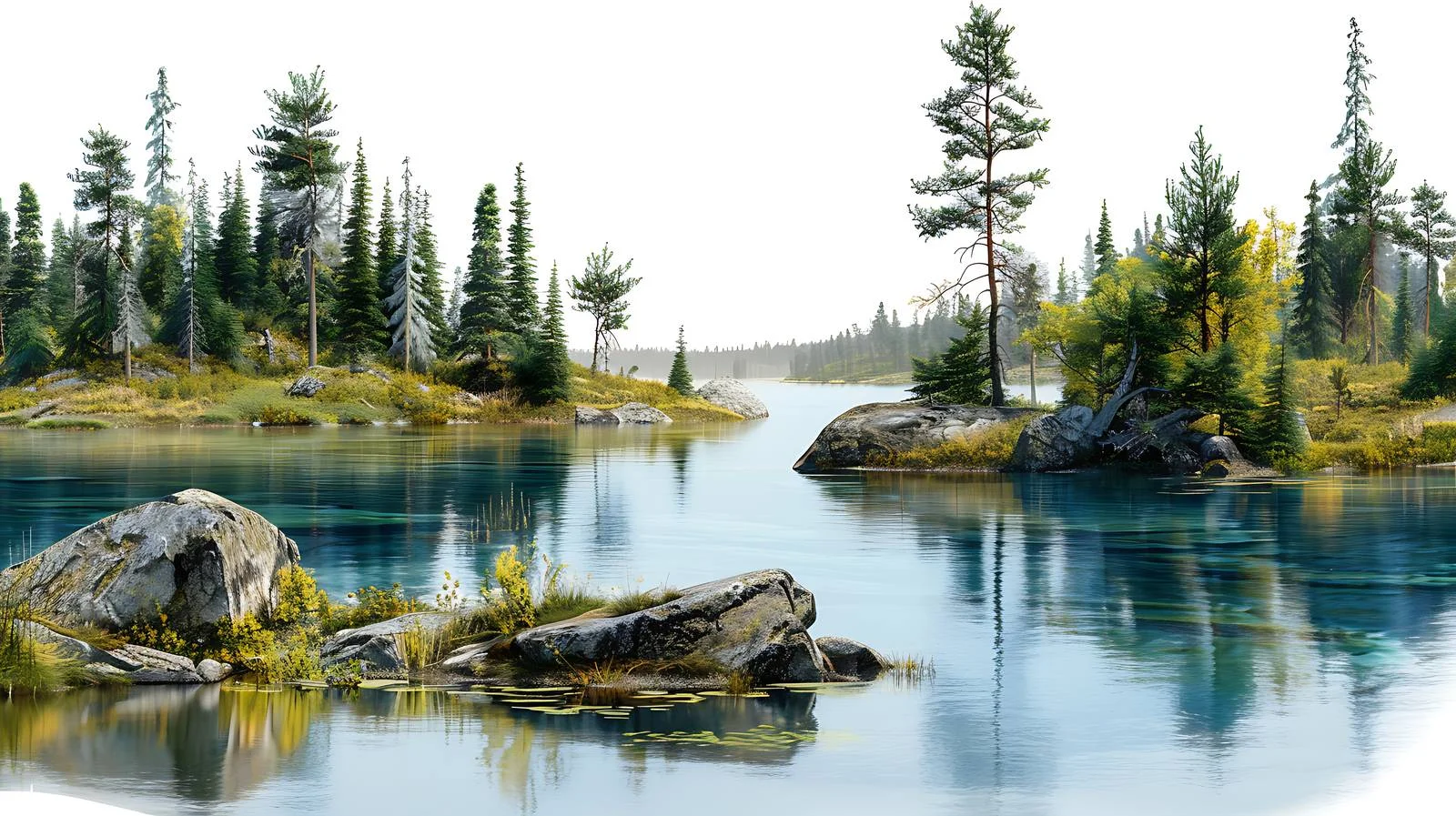 Tranquil Small Lake in Northern Minnesota — free download from Dotvec