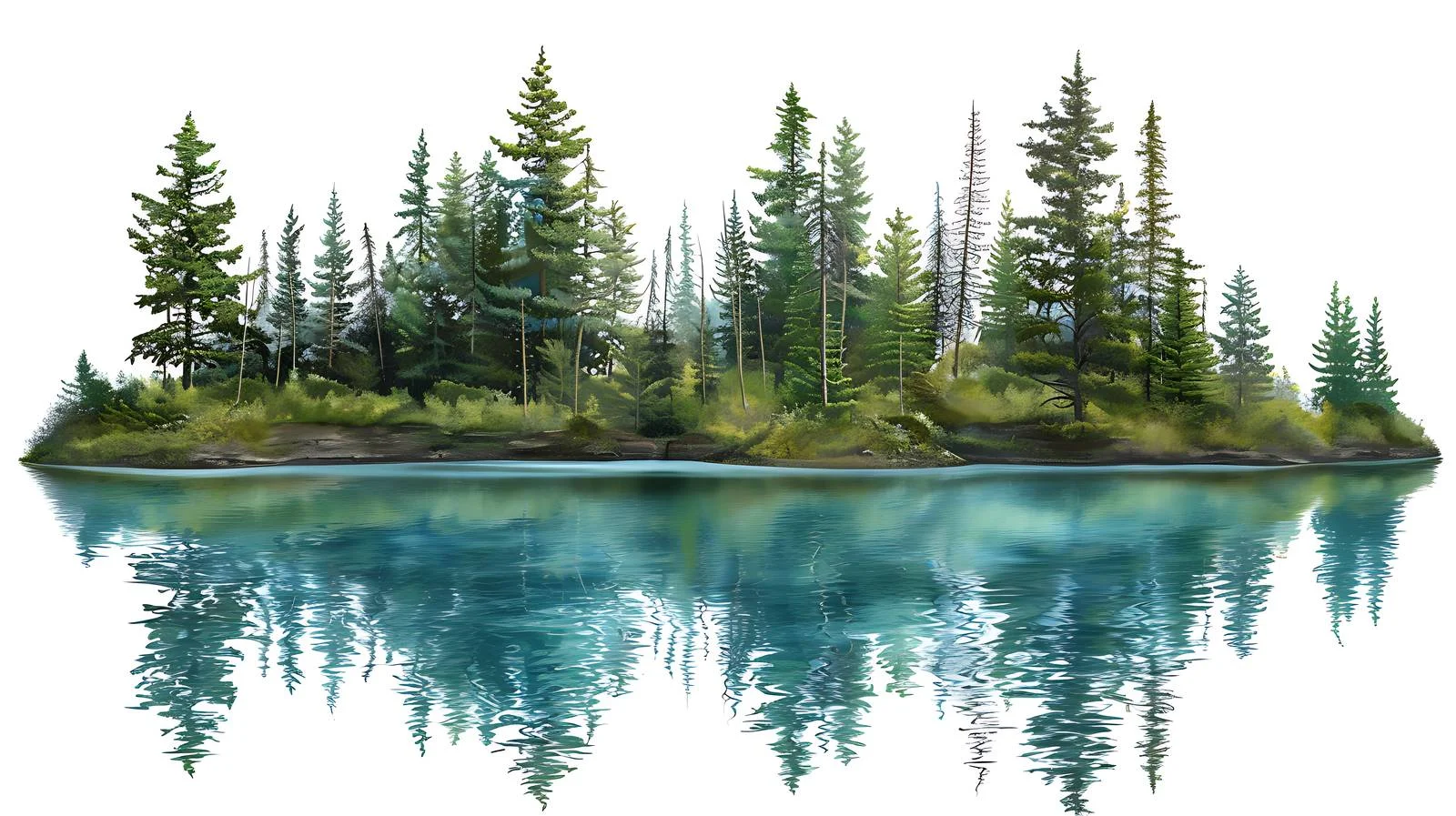 Tranquil Small Lake in Northern Minnesota — free download from Dotvec