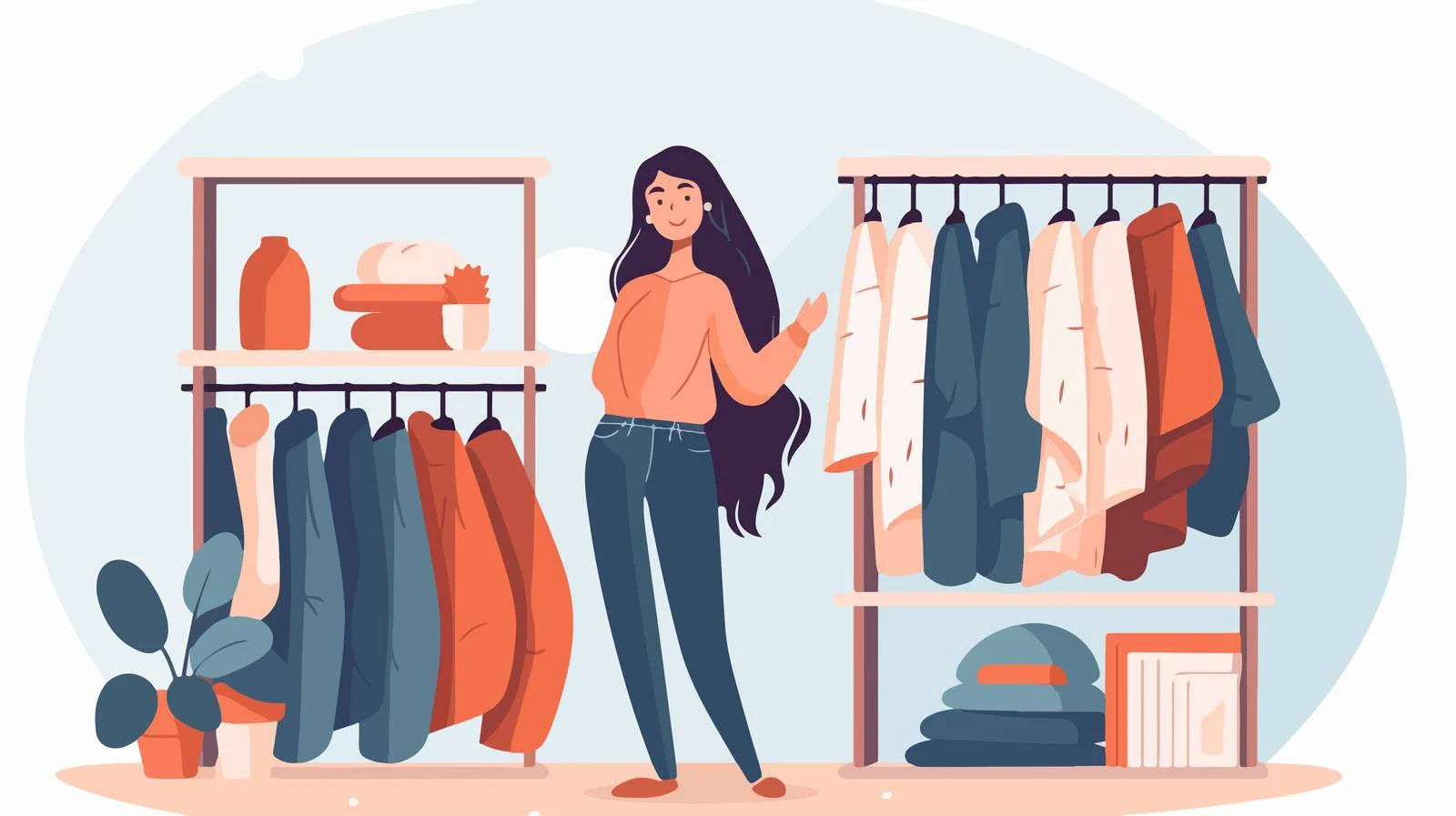 Joyful girl near open window indoors — free download from Dotvec