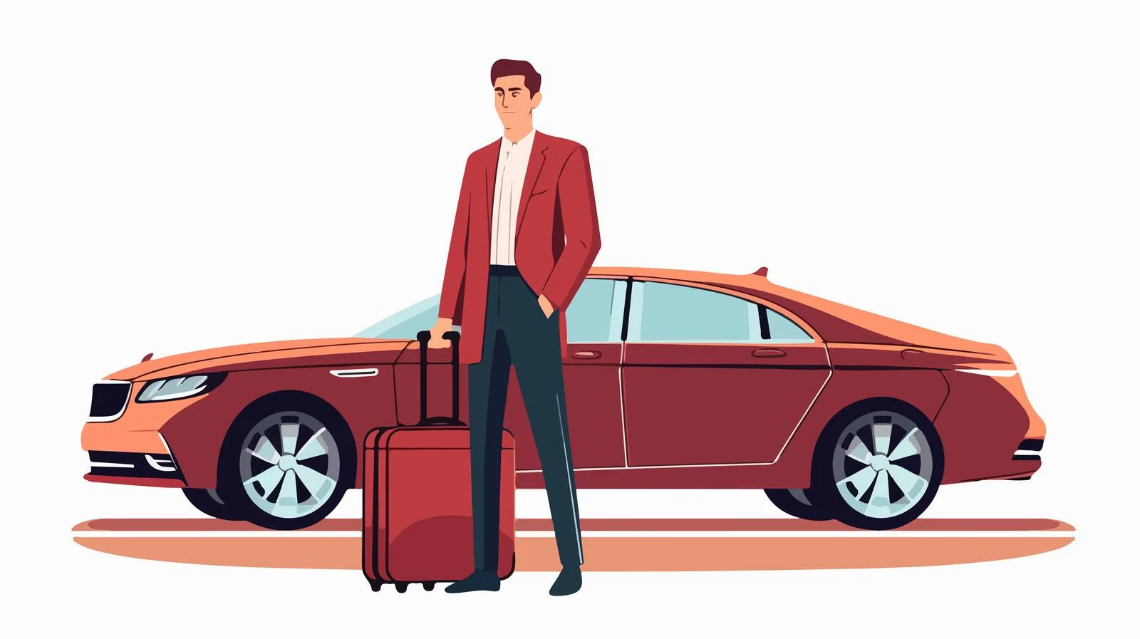 Happy businessman in professional attire — free download from Dotvec