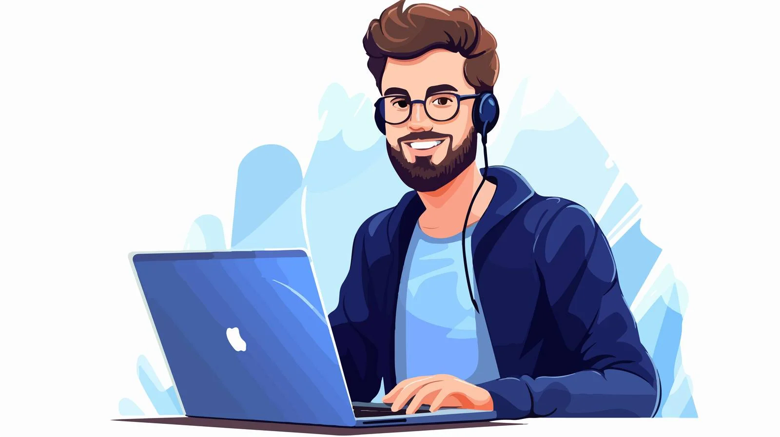 Happy IT Professional in Business Attire — free download from Dotvec