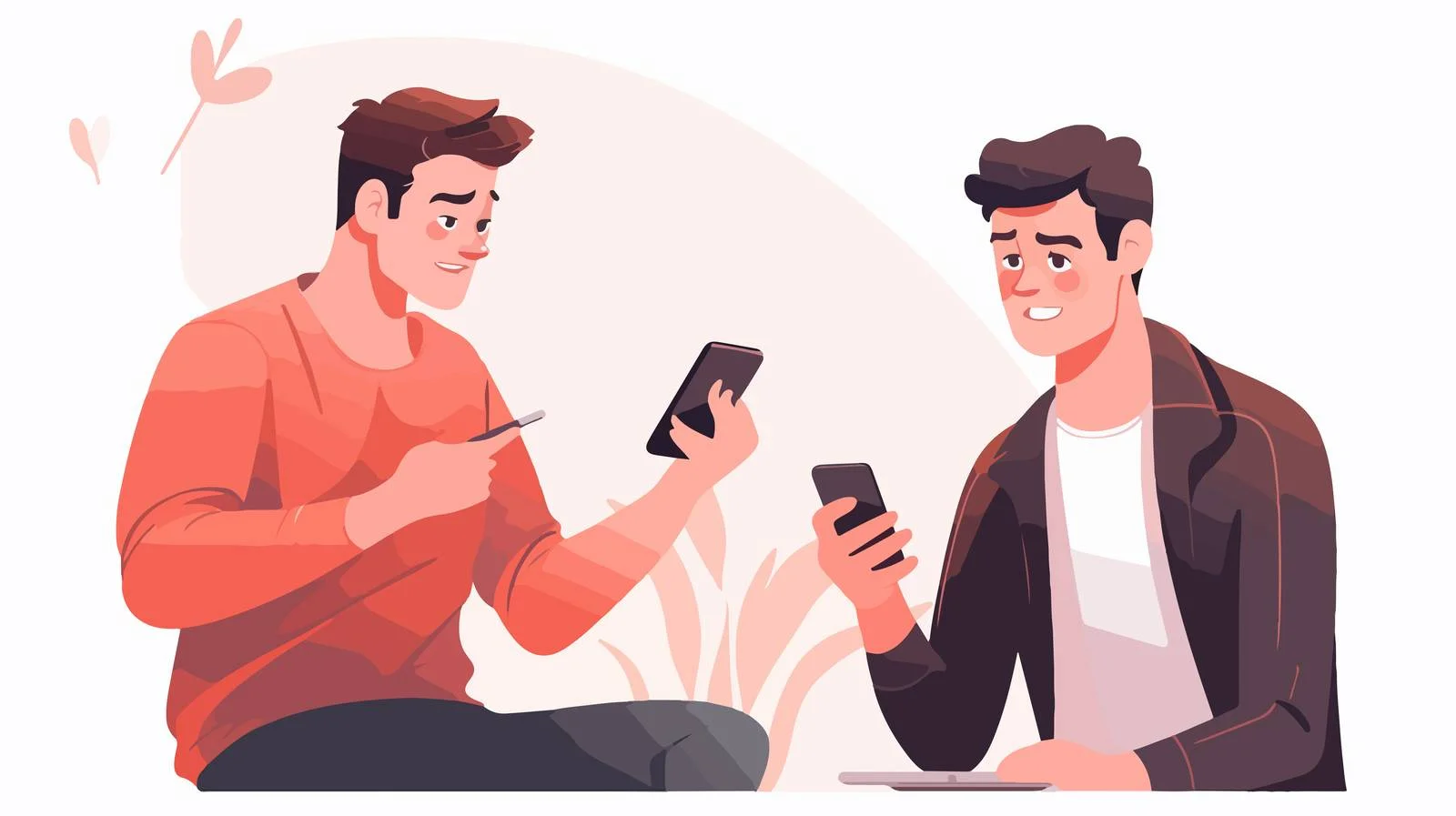 Teen boy happy while mother scolds — free download from Dotvec