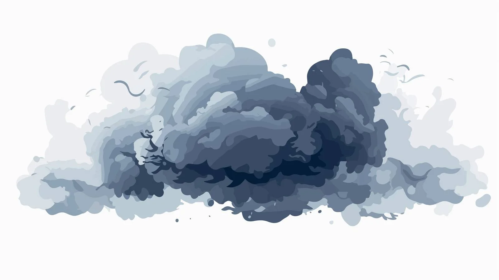 Explosive aftermath: Dust, steam, and gas cloud — free download from Dotvec