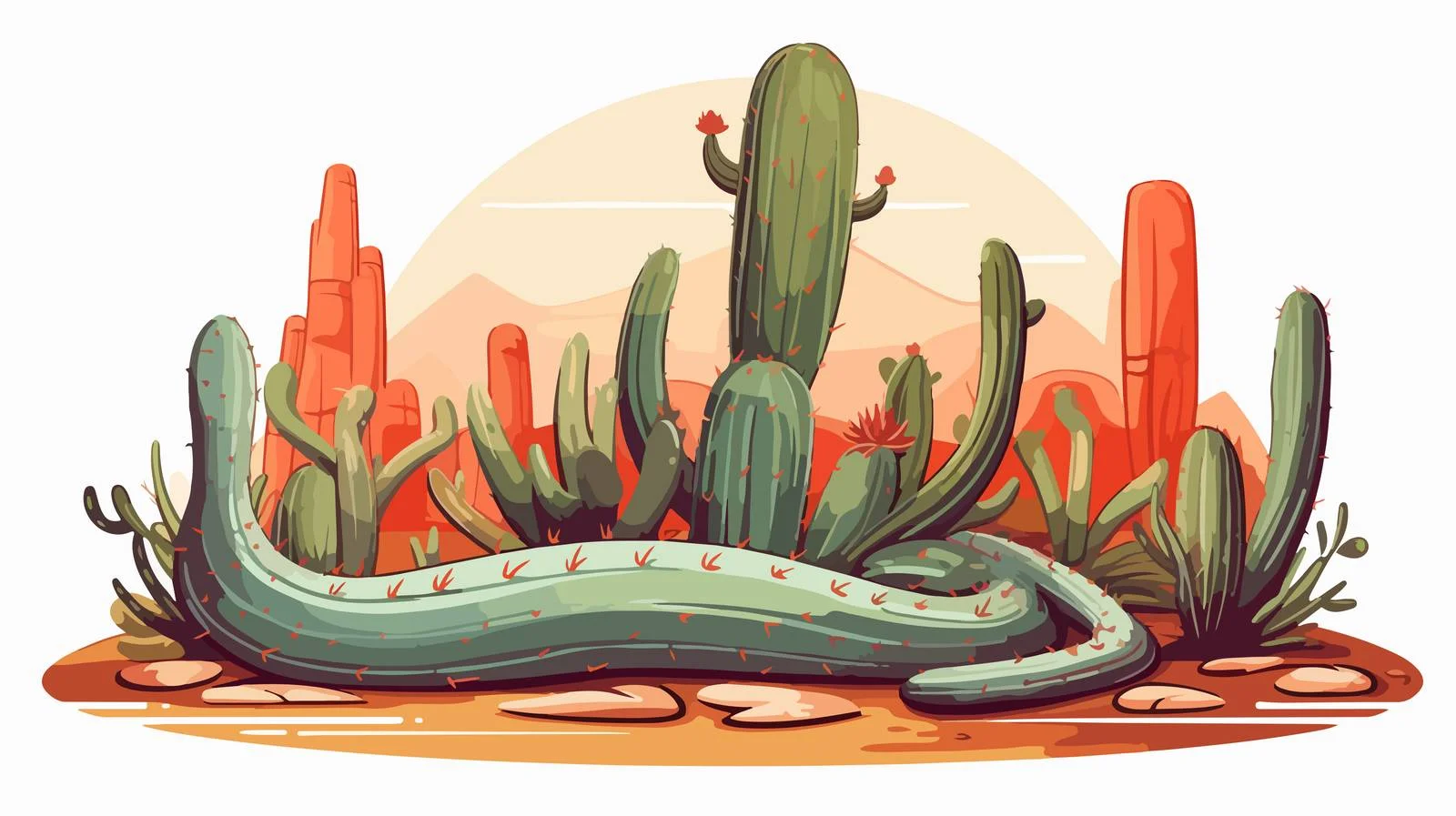 Desert Wildlife Exploration — free download from Dotvec