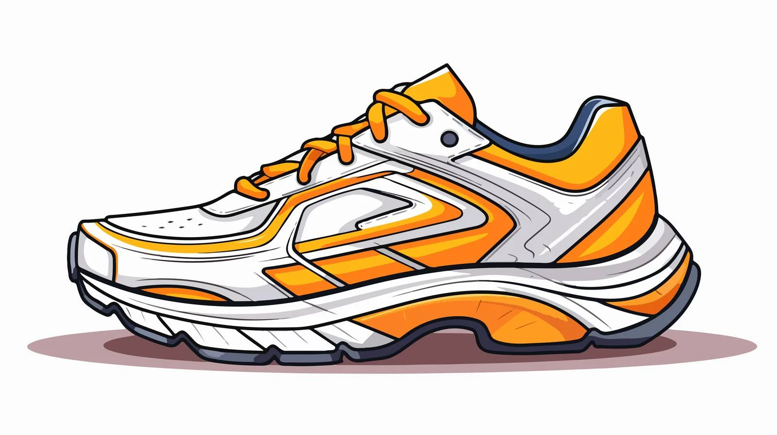 Modern Sports Footwear: Stylish Sneakers Pair — free download from Dotvec