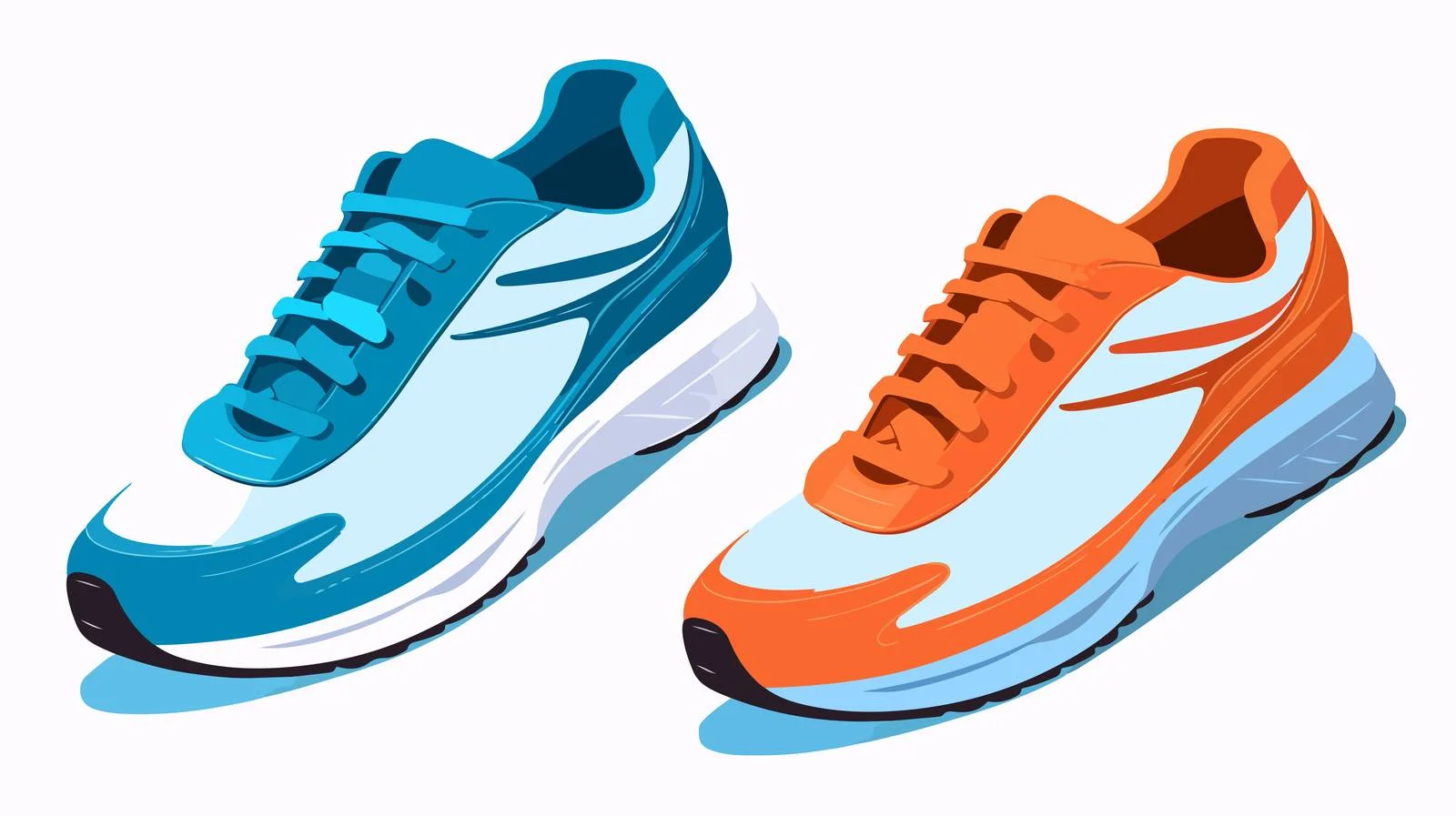 Modern Athletic Sneakers: Footwear Essentials — free download from Dotvec