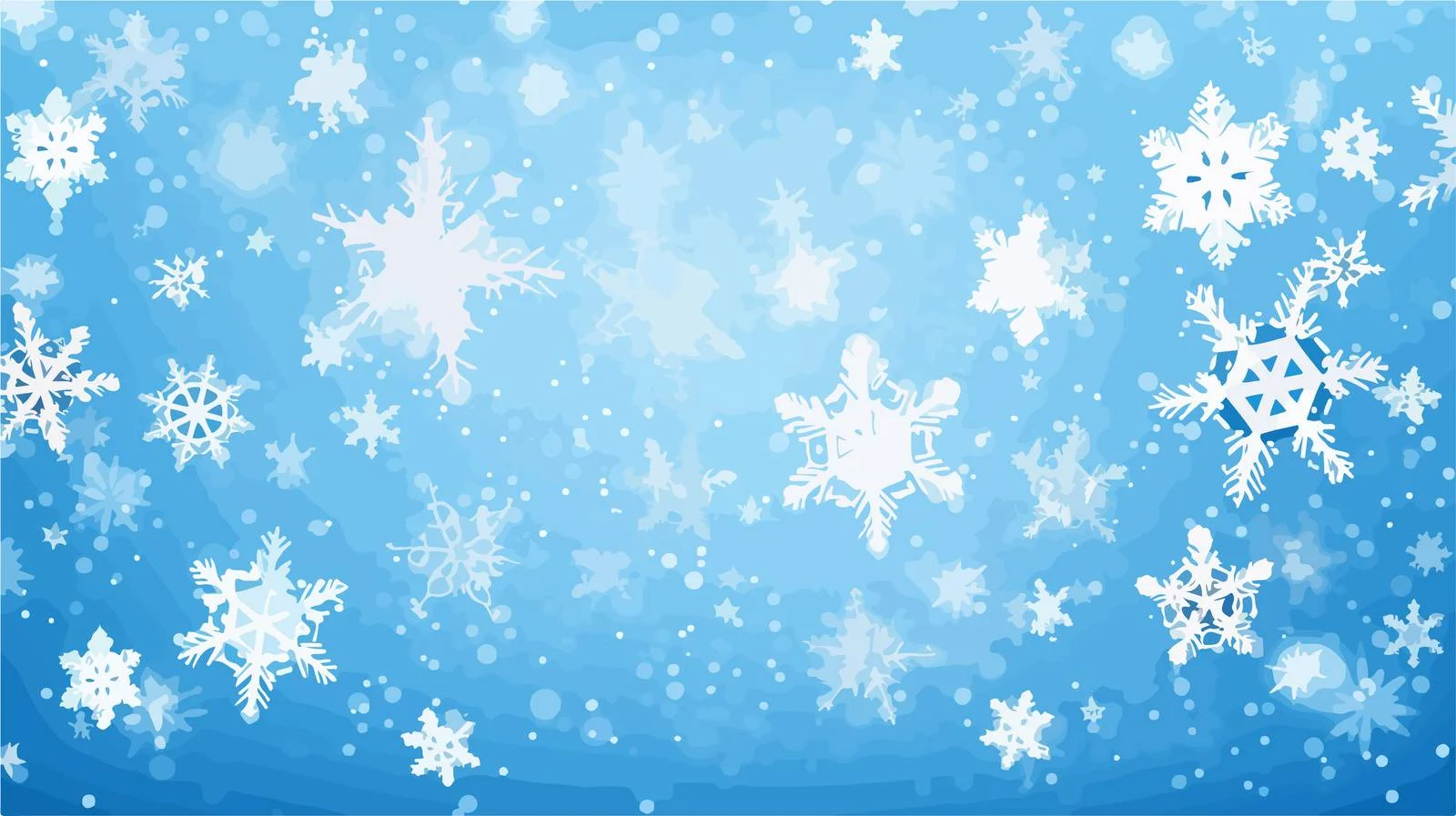 Elegant Snowflakes Vector Background Illustration — free download from Dotvec