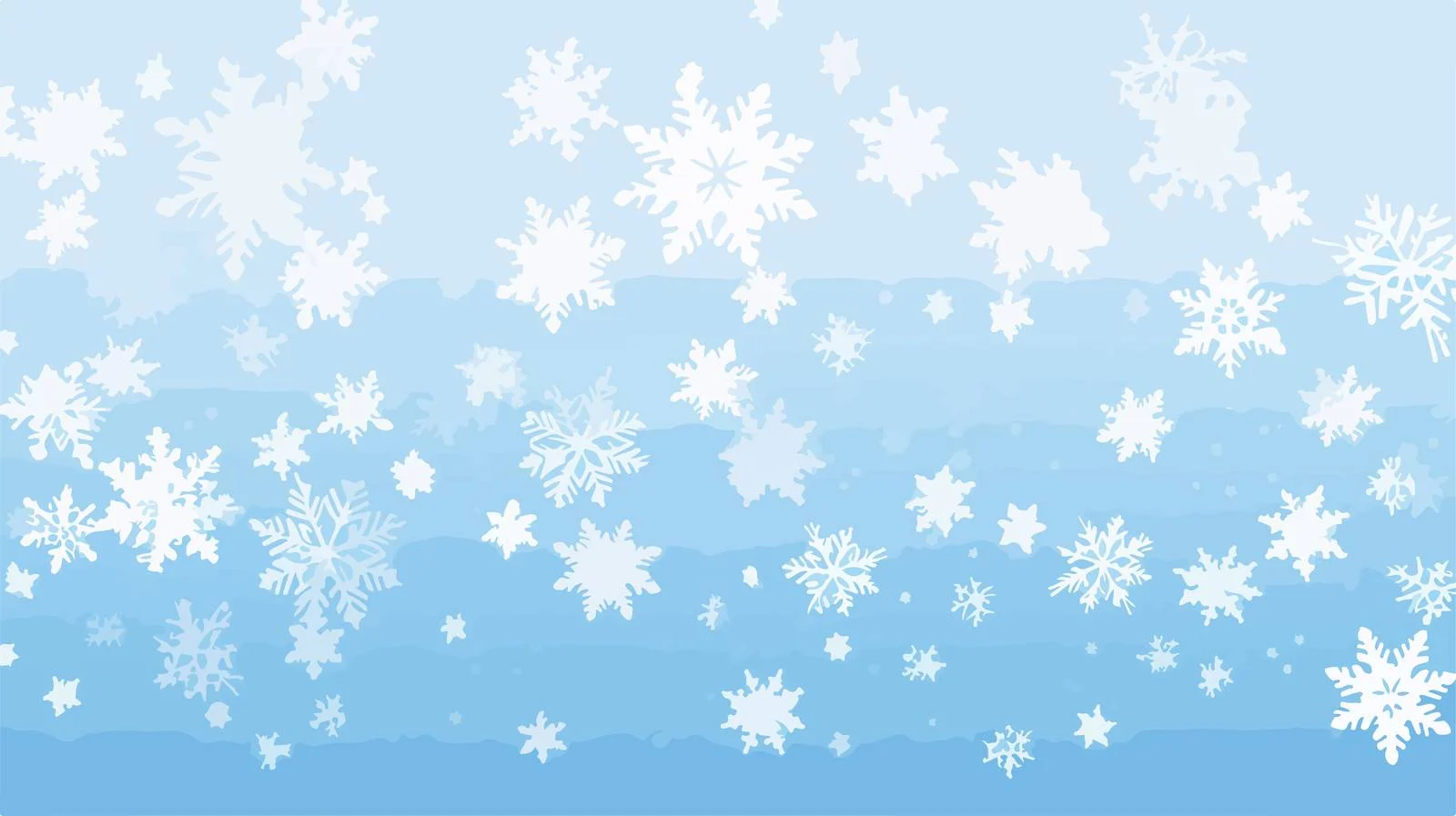 Snowflakes Vector Background Illustration — free download from Dotvec