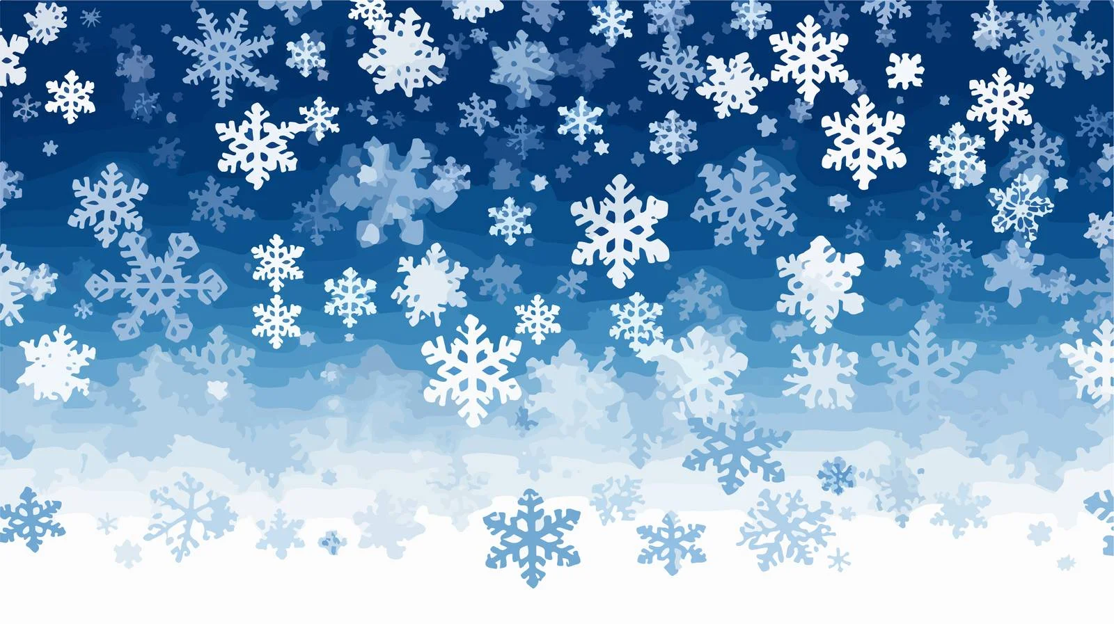 Snowflakes Vector Background Illustration — free download from Dotvec