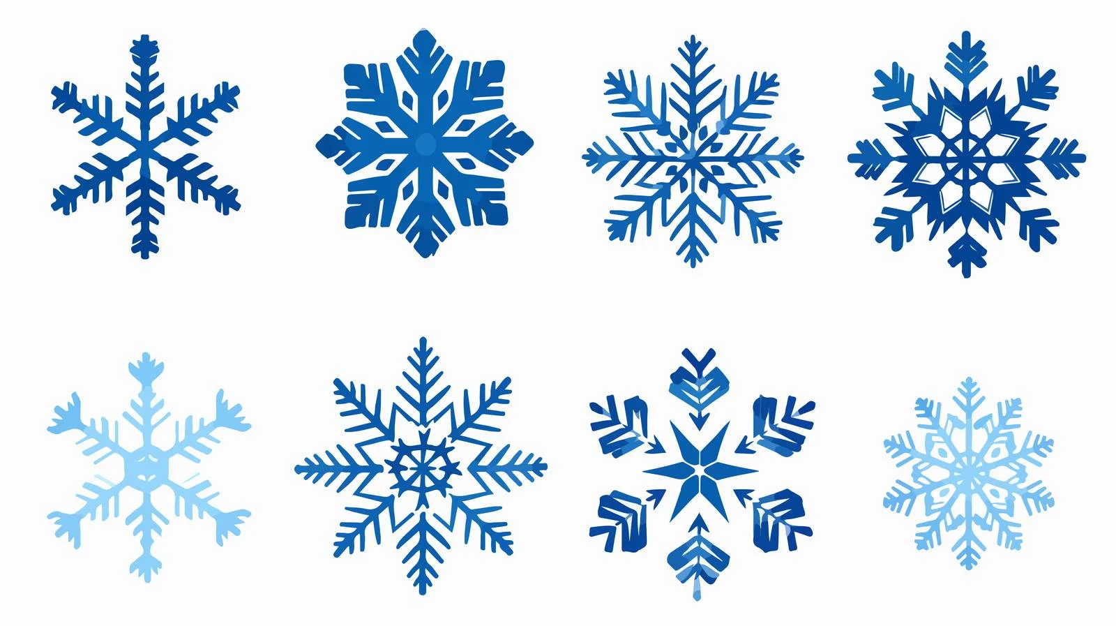 Christmas Snowflakes Collection Set Illustration — free download from Dotvec