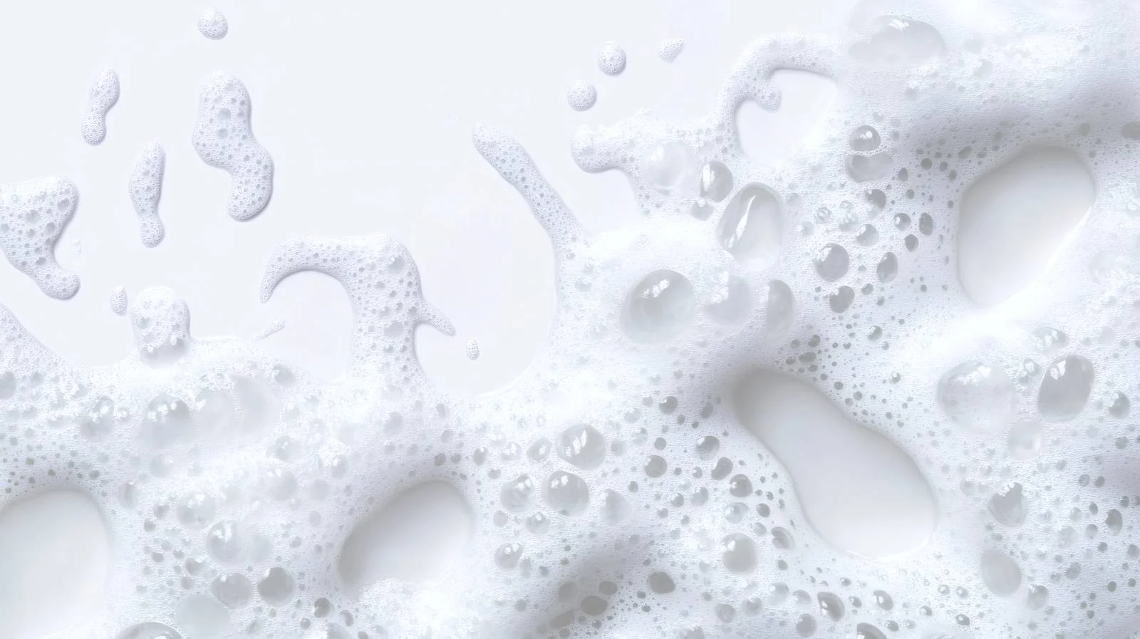 White Background Soap Foam Texture Close-Up — free download from Dotvec