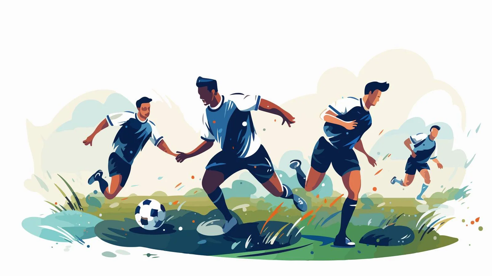 Intense Soccer Match in Stadium Lights — free download from Dotvec