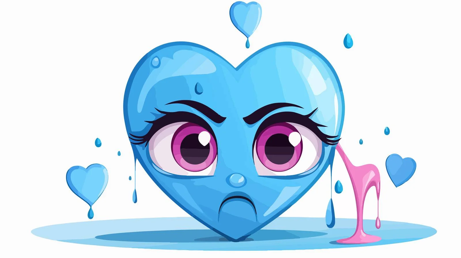 Vector Sad Crying during Social Distancing — free download from Dotvec