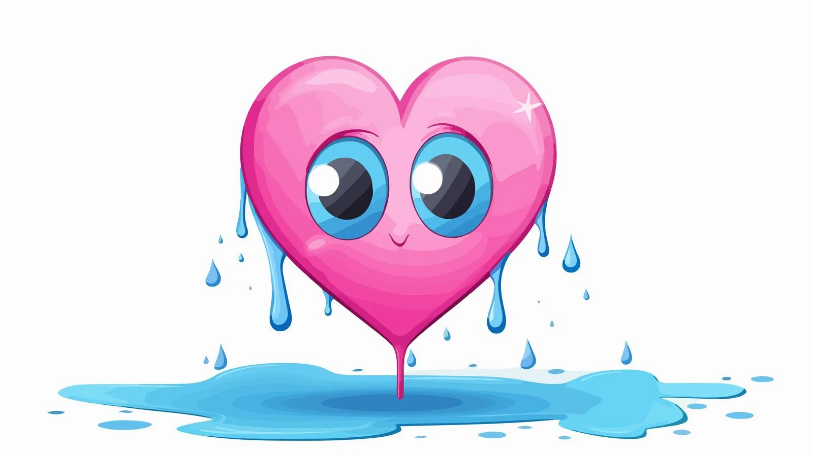 Sad Cartoon Crying on Social Distancing — free download from Dotvec