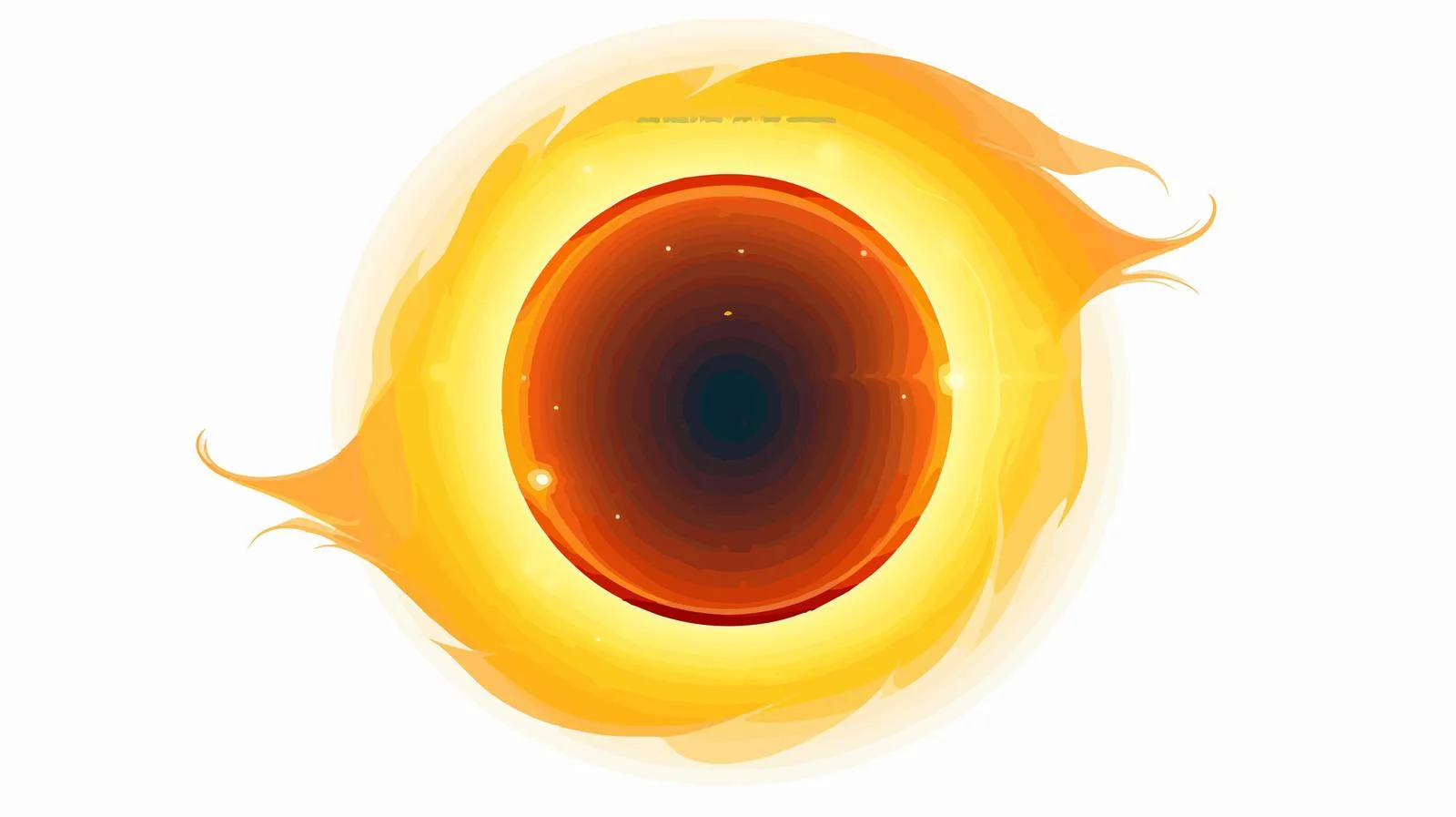 Solar Eclipse Illlustration — free download from Dotvec