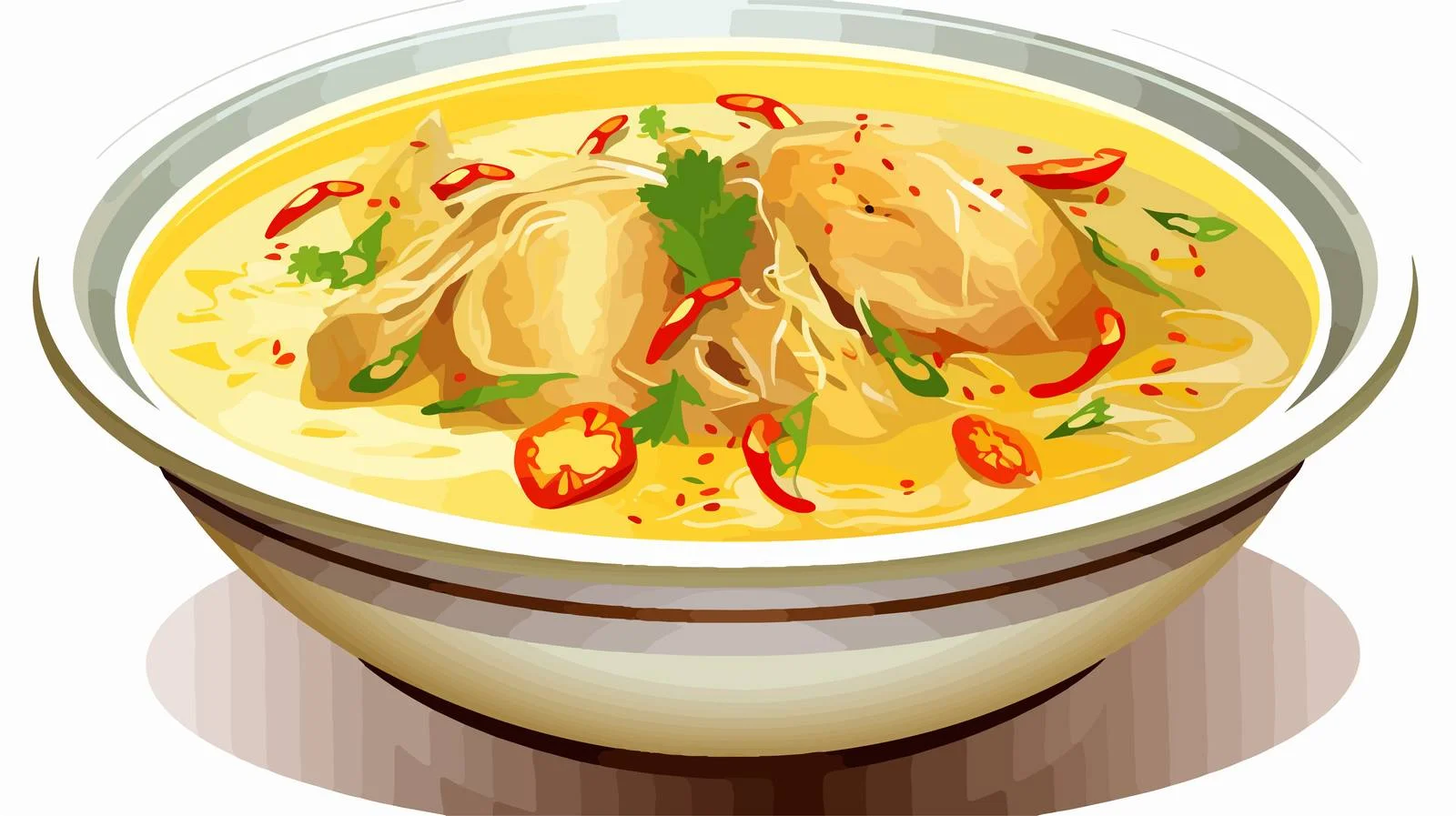 Chicken Soto - Popular Indonesian Dish — free download from Dotvec