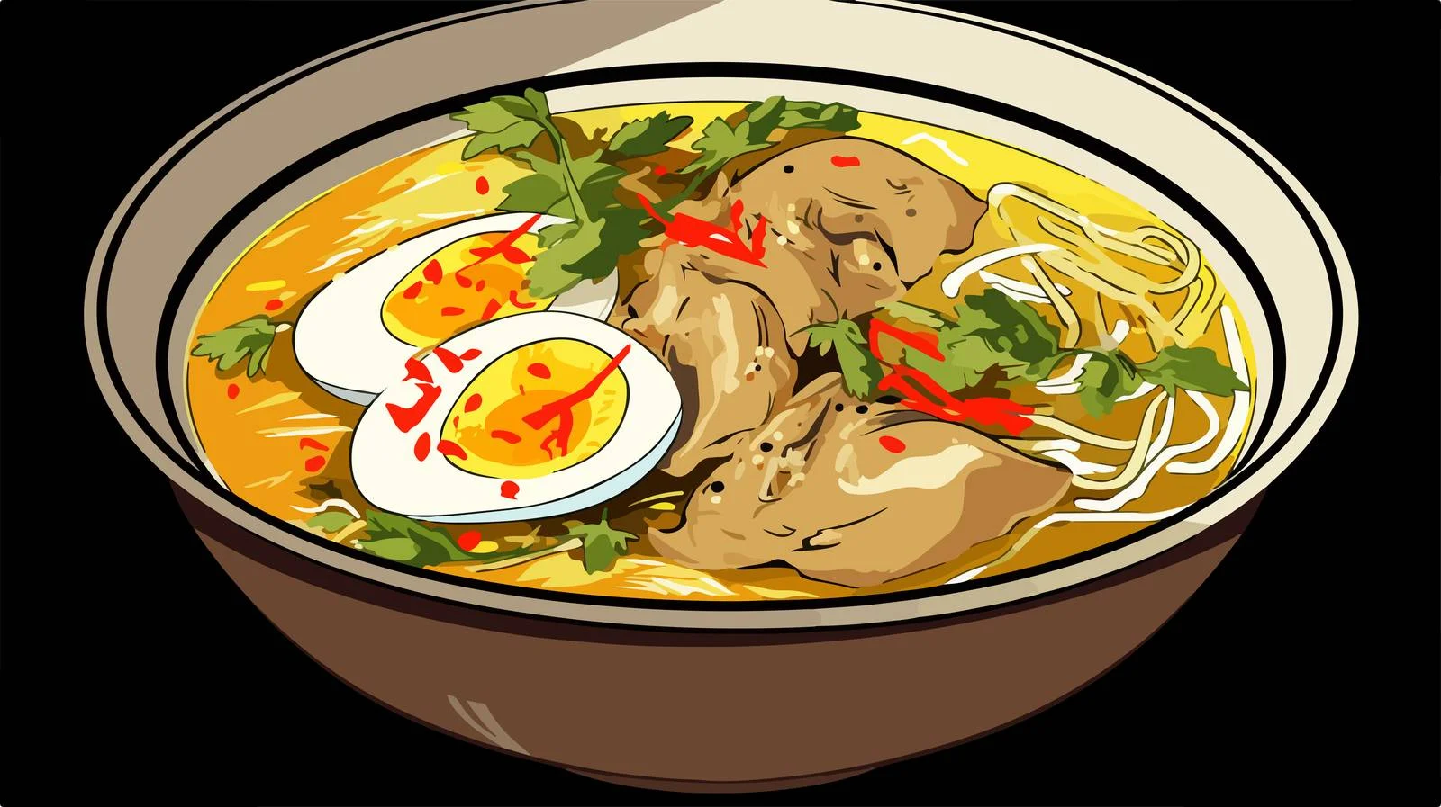 Soto Ayam: Indonesian Popular Chicken Soup