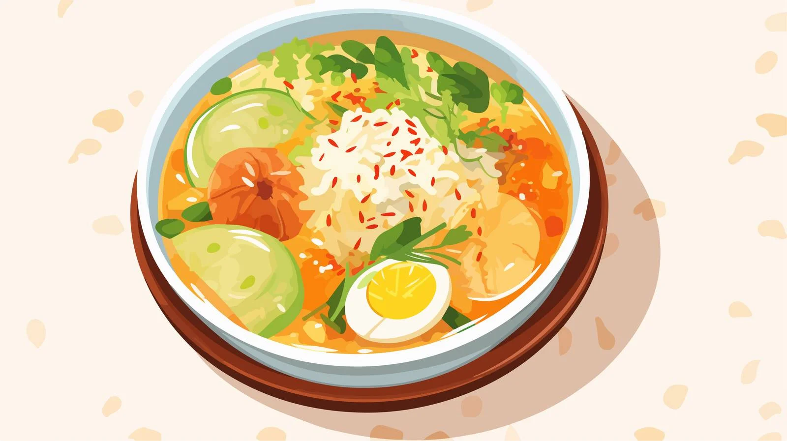 Indonesian Soto Soup — free download from Dotvec