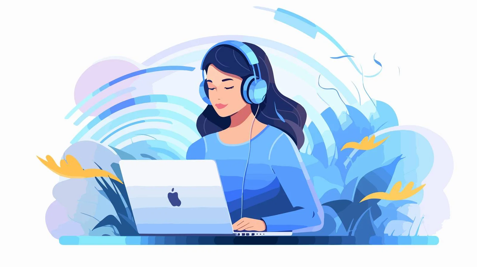 Audio Professional Mixing Music on Laptop — free download from Dotvec