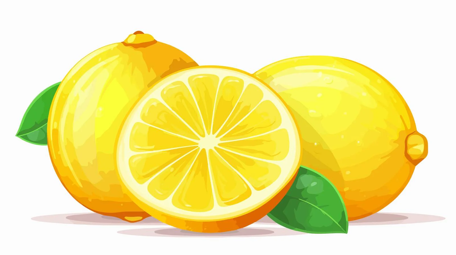 Vitamin C Rich Cut Lemons — free download from Dotvec