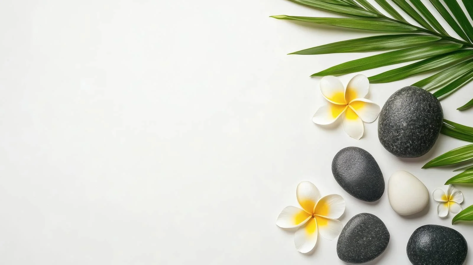 Serene Spa Setting on White Background — free download from Dotvec