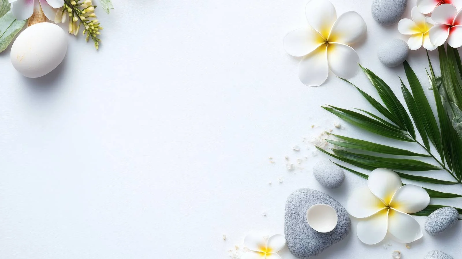 Luxurious Spa Setting on White Background — free download from Dotvec