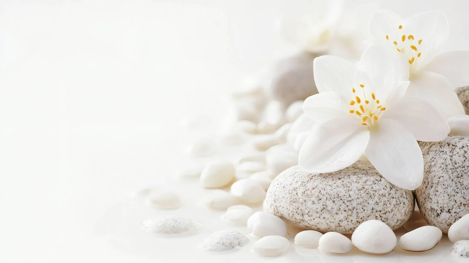 Elegant Spa Setting on White Background — free download from Dotvec