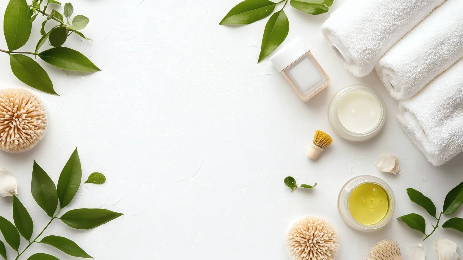 Luxurious Spa and Skincare Concept on White Background — free download from Dotvec